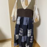 パッチワークジャンパースカート hooray フーレイ