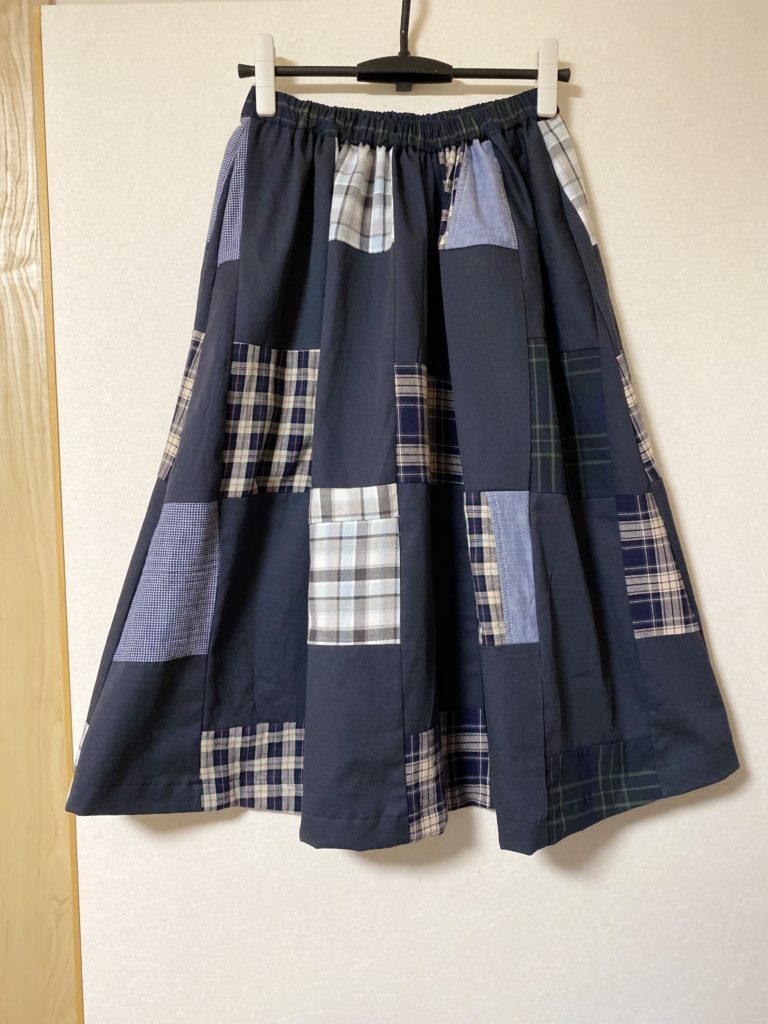 パッチワークスカート
