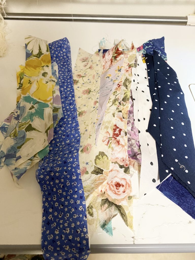 ハギレでバイアステープ