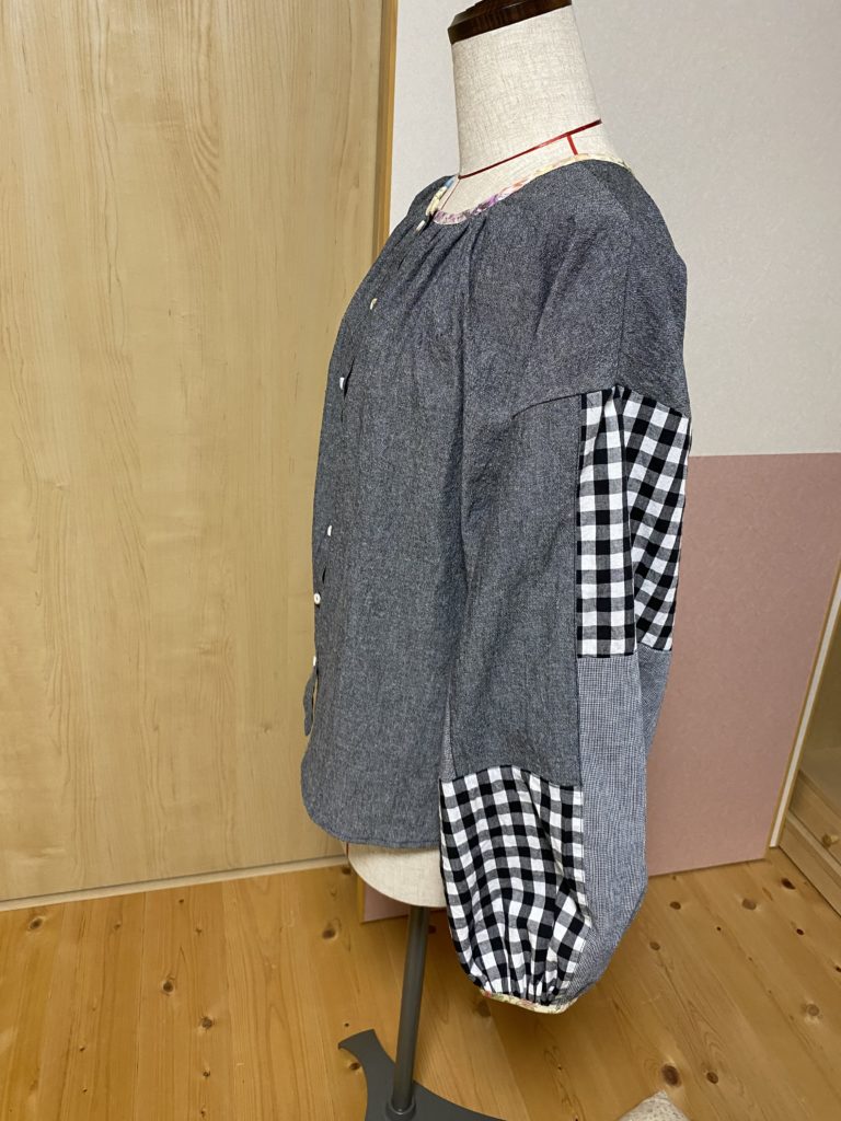パッチワークブラウス