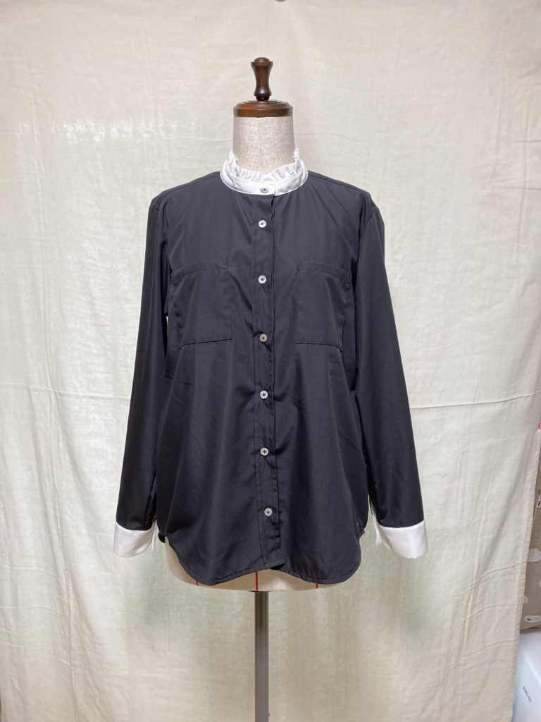 帝人ECOPET®️生地を使ったブラウス