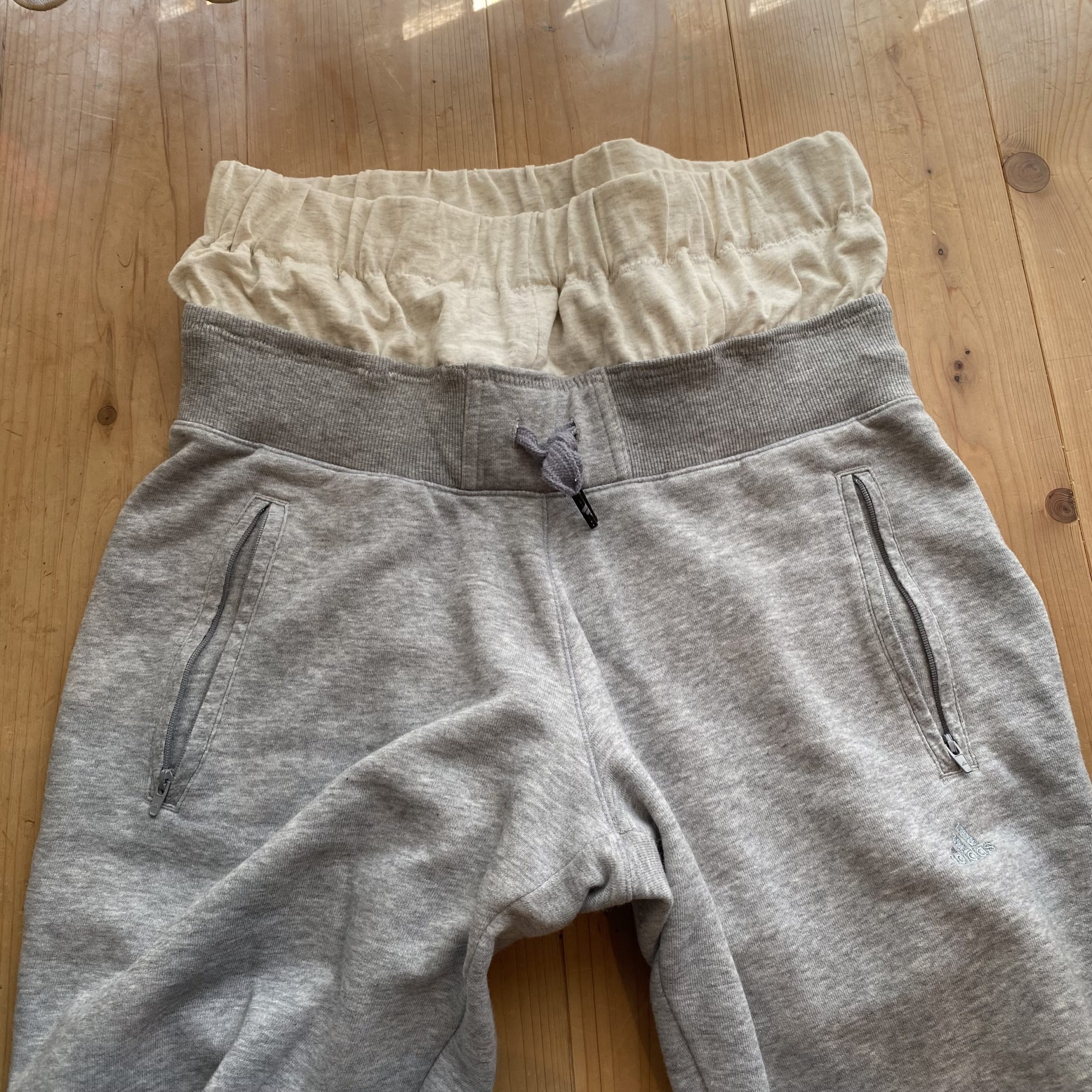 マタニティズボンのようにアップサイクル