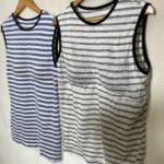 リネン カップ付きタンクトップ