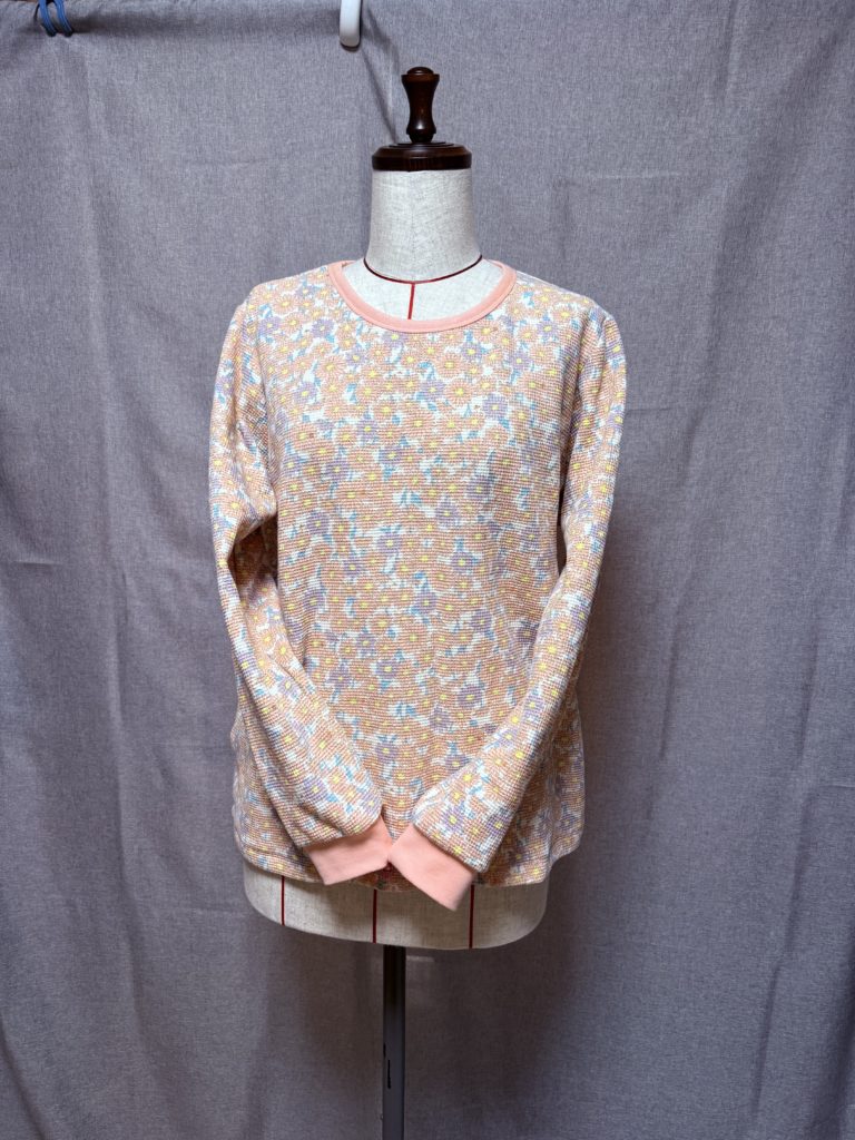 ワッフルTシャツ　サーマル　リンガーTシャツ