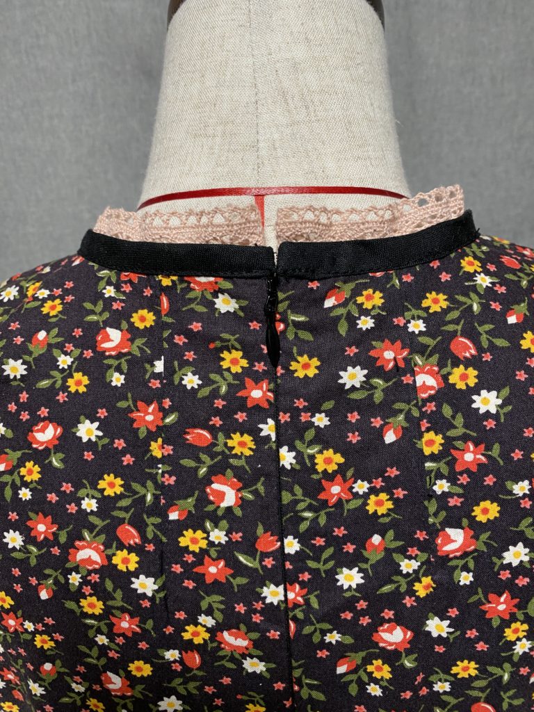 コンシールファスナー　お直し　ワンピース