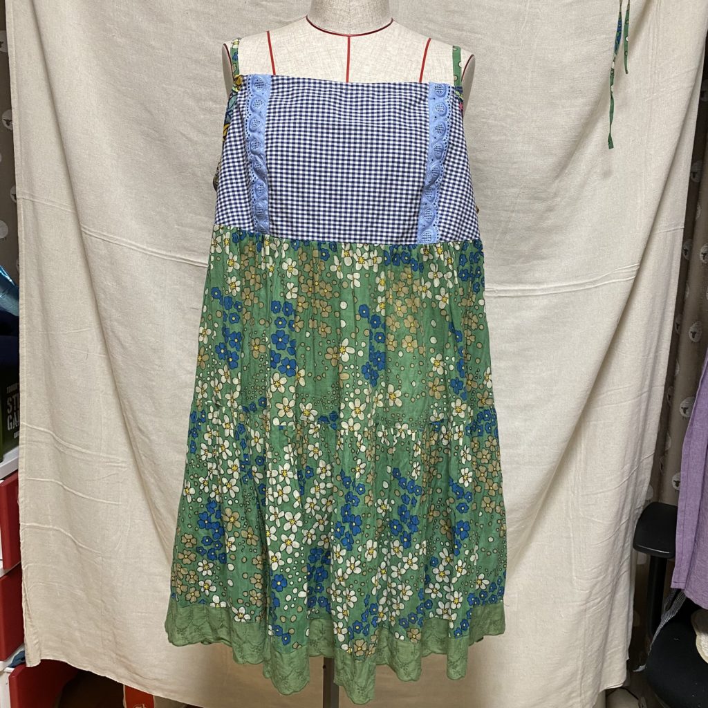 キャミワンピ　アップサイクル